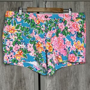 Lilly Pulitzer Vibrant Floral Bermuda Shorts